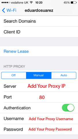 iPhoneProxy