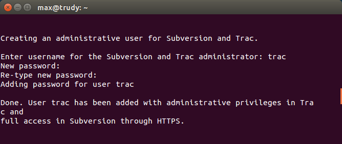 Trac User