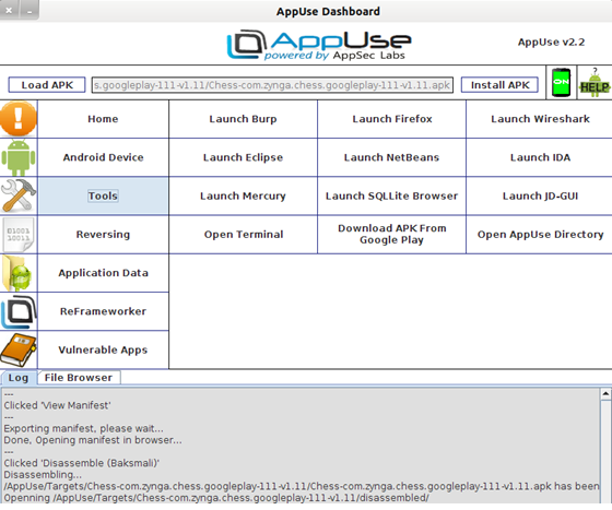 AppUse Dashboard