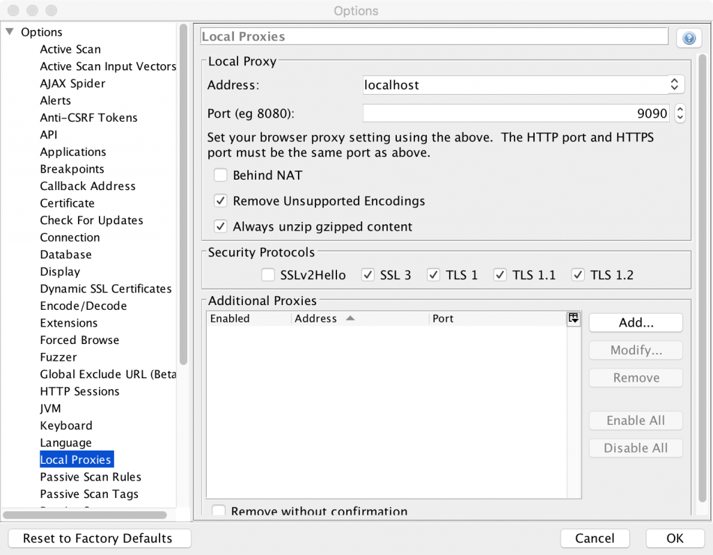 How to Configure Postman to use OWASP ZAP as a Proxy - Coveros